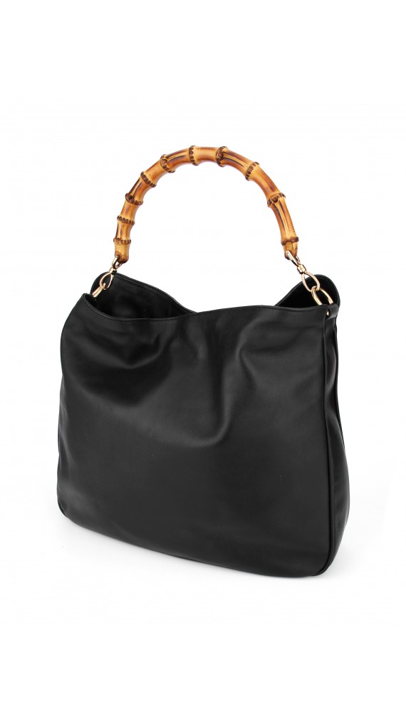 Vintage Gucci Bamboo Tote Bag