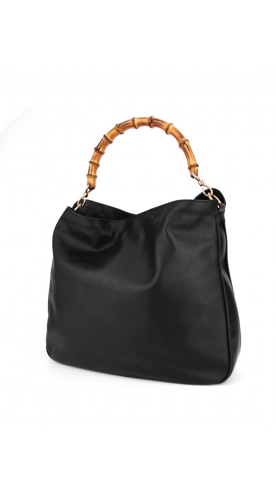 Vintage Gucci Bamboo Tote Bag