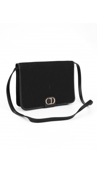 Vintage Dior Monogram Shoulder Bag