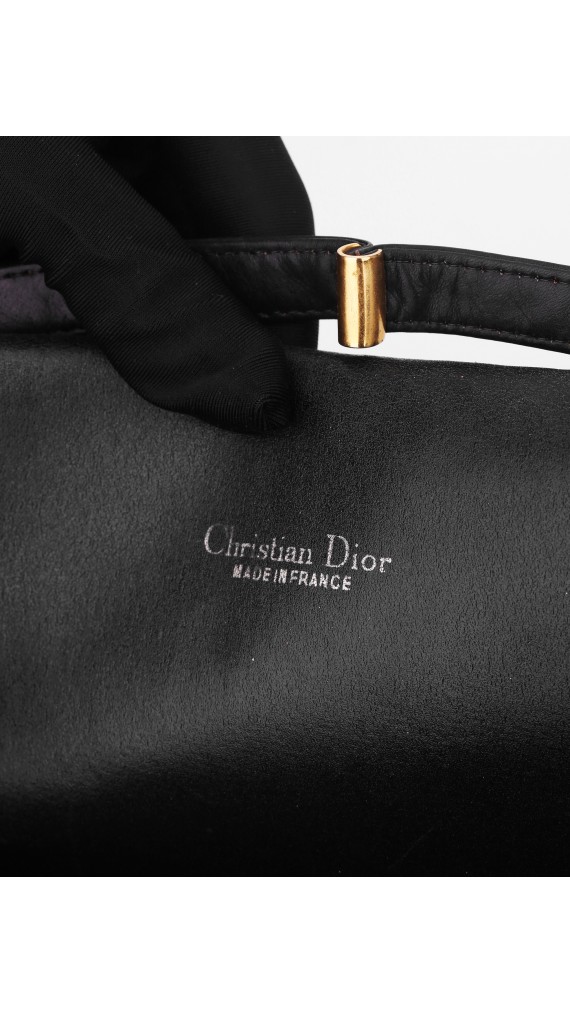 Vintage Dior Monogram Shoulder Bag