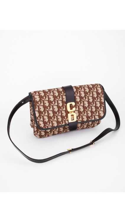 Vintage CD Monogram Shoulder Bag