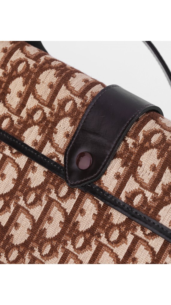Vintage CD Monogram Shoulder Bag