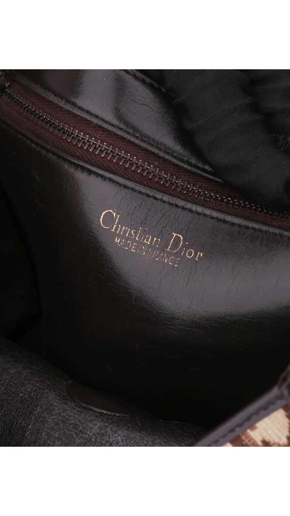 Vintage CD Monogram Shoulder Bag