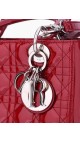 Lady Dior Patent Shoulder Bag Medium