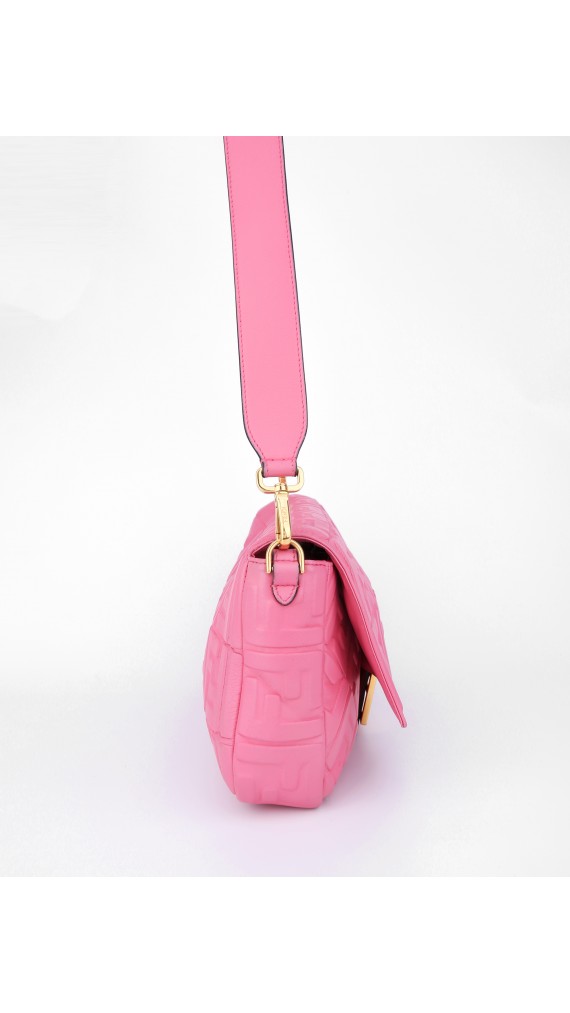 Fendi Baguette Jacquard FF shoulder bag