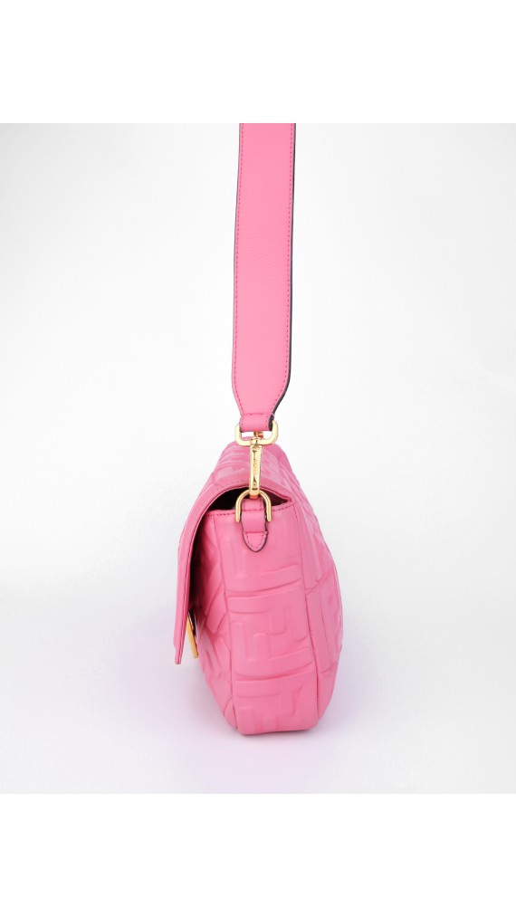 Fendi Baguette Jacquard FF shoulder bag