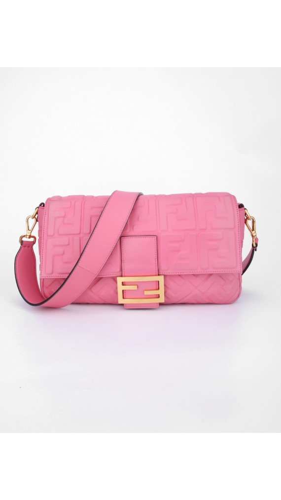 Fendi Baguette Jacquard FF shoulder bag