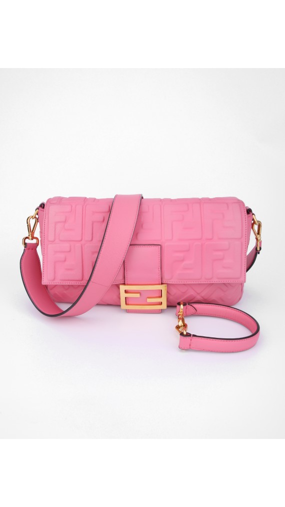 Fendi Baguette Jacquard FF shoulder bag
