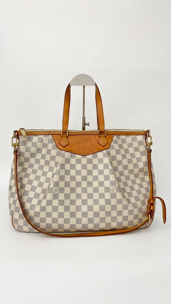 Louis Vuitton Shoulder Bag Damier Azur