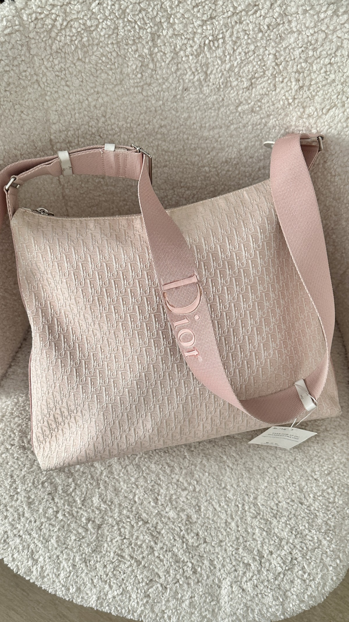 Vintage dior monogram shoulder bag 2025