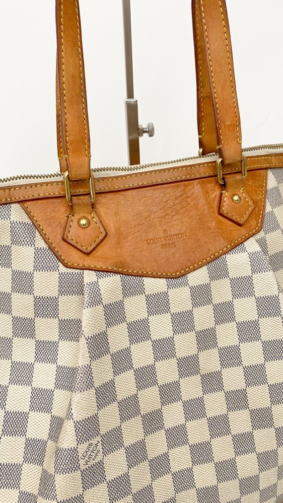 Louis Vuitton Shoulder Bag Damier Azur