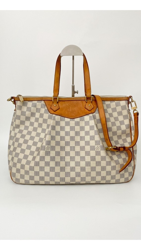 Louis Vuitton Shoulder Bag Damier Azur