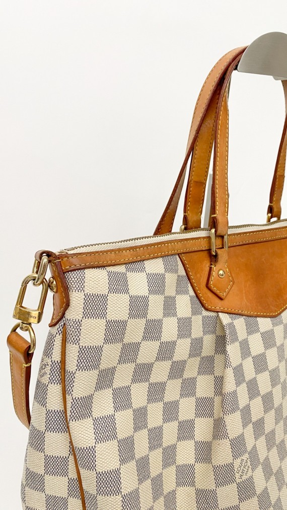 Louis Vuitton Shoulder Bag Damier Azur