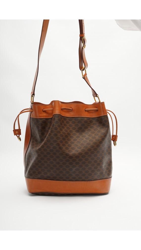 Vintage Celine Bucket Bag m. Clutch