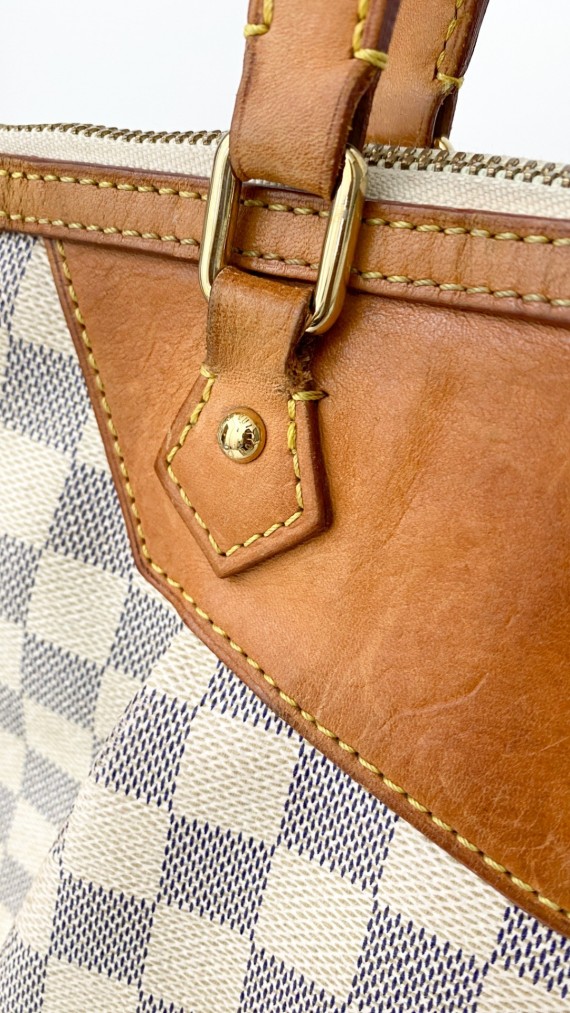 Louis Vuitton Shoulder Bag Damier Azur