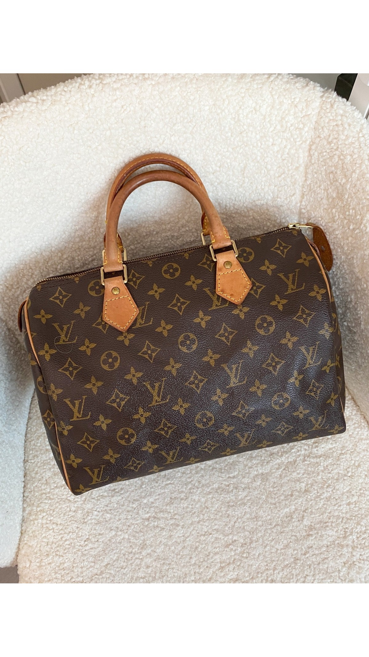 LOUIS VUITTON - VINTAGE MONOGRAM SPEEDY 30 Bandoulière - SOLD – Obsessions  Fashion