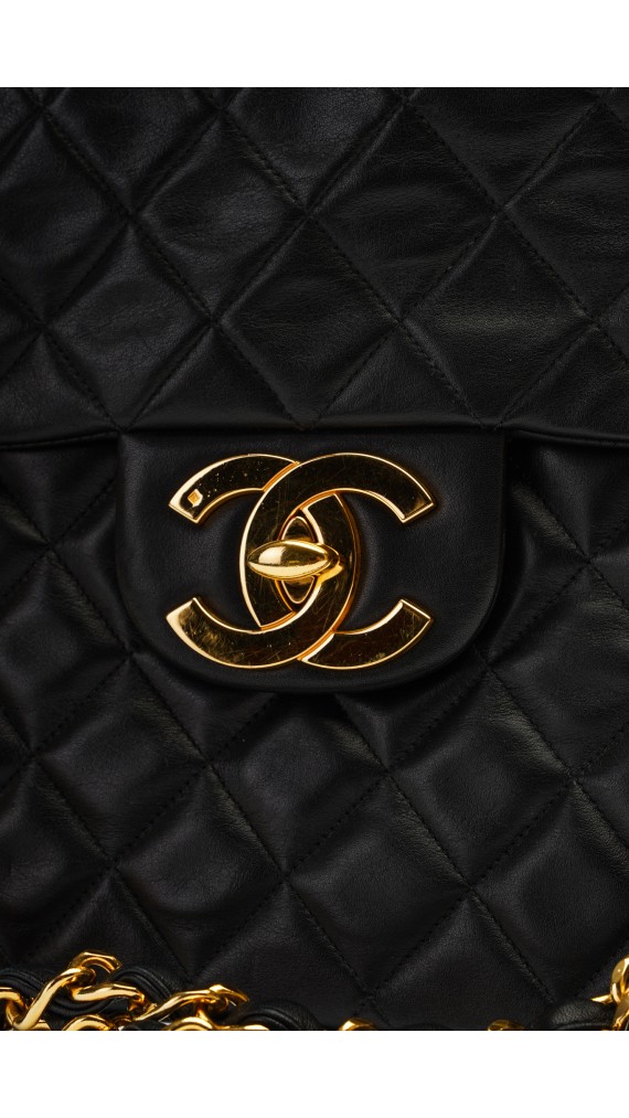Chanel Classic Single Flap Bag Size Jumbo