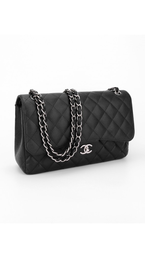 Chanel Classic Jumbo Double Flap Caviar
