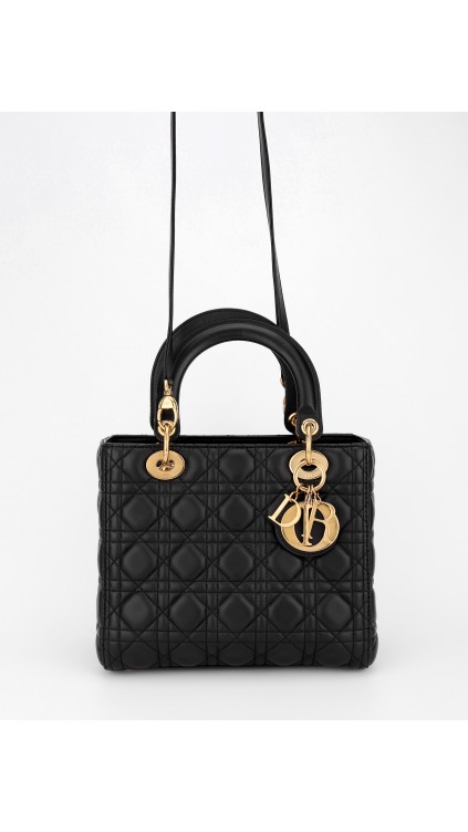Lady Dior Shoulder Bag Medium)