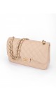 Chanel Classic Double Flap Beige Size Jumbo