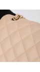 Chanel Classic Double Flap Beige Size Jumbo