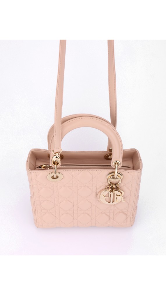 Lady Dior Shoulder Bag Size Medium