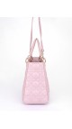 Lady Dior Medium Metallic Pink Shoulder Bag
