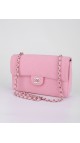 Chanel Stoff Classic Single Flap Shoulder Bag Medium