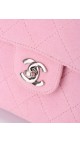 Chanel Stoff Classic Single Flap Shoulder Bag Medium