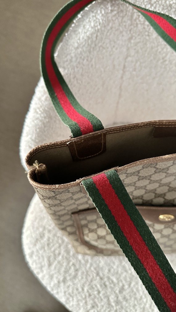 Vintage Gucci Tote Bag
