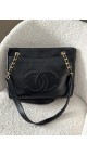 Vintage Chanel Tote Bag Lammeskinn
