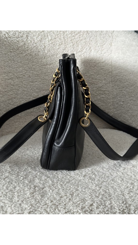 Vintage Chanel Tote Bag Lammeskinn