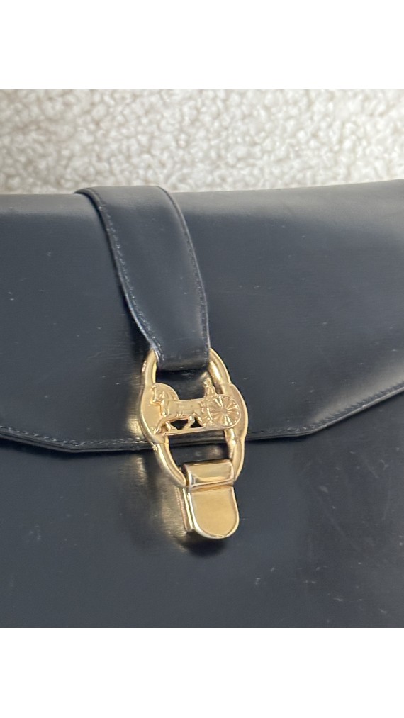 Vintage Celine Box Shoulder Bag