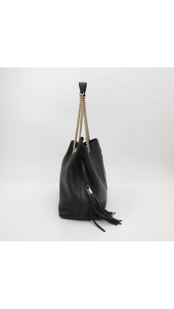 Gucci Soho Chain Tassel Tote Bag