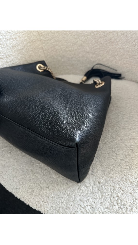 Gucci Soho Chain Tassel Tote Bag