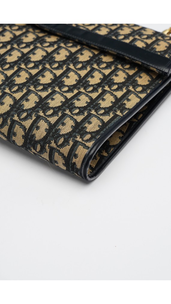 Vintage Dior Monogram Shoulder Bag