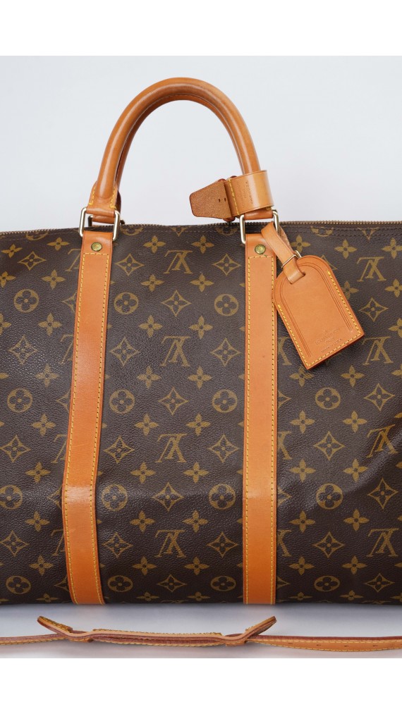 Louis Vuitton Keepall 55 Shoulder Bag