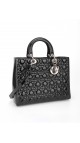 Lady Dior Patent Shoulder Bag Size Large
