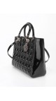 Lady Dior Patent Shoulder Bag Size Large