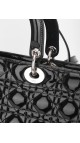 Lady Dior Patent Shoulder Bag Size Large