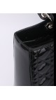 Lady Dior Patent Shoulder Bag Size Large