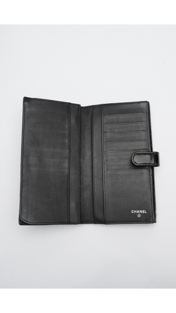 Chanel Lommbok i patent leather