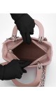 Lady Dior Lammeskinn Cannage Medium Beige