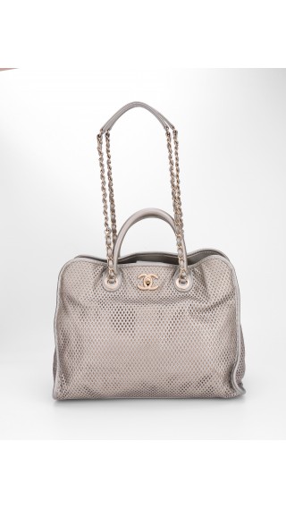Chanel Metallisk Tote Bag