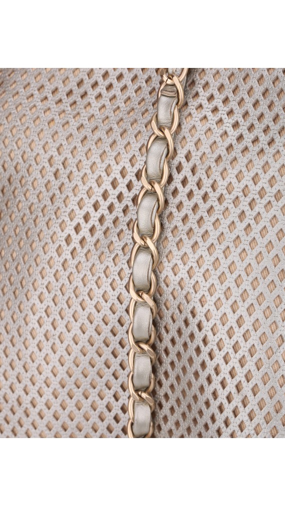 Chanel Metallisk Tote Bag