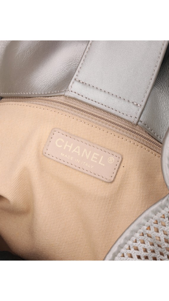 Chanel Metallisk Tote Bag