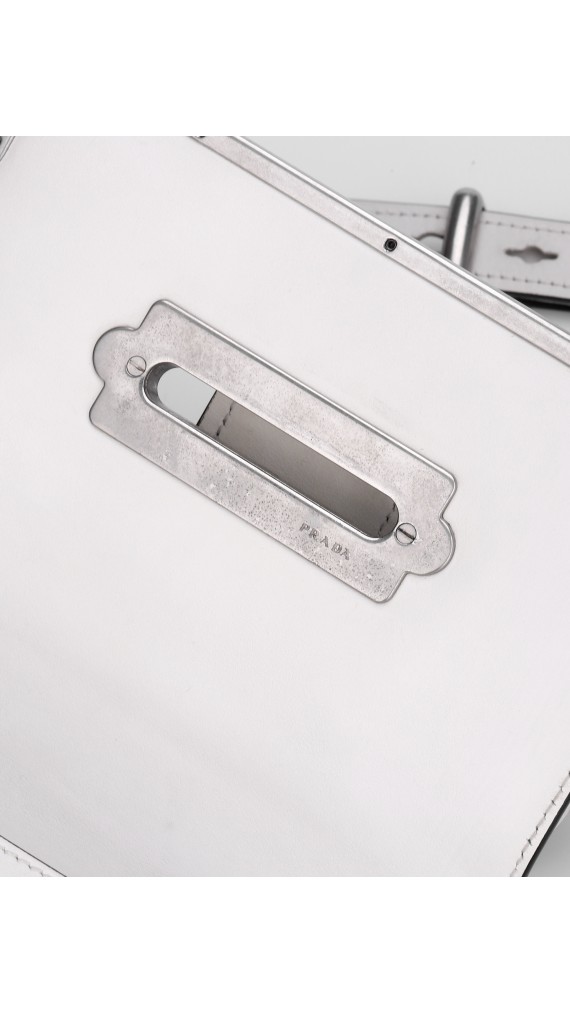 Prada Cahier Leather Crossbody Bag