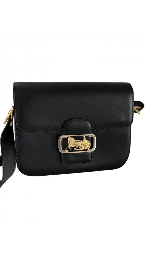 Vintage Celine Box Shoulder Bag