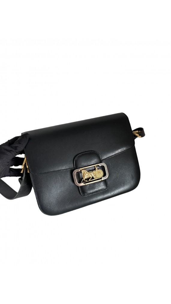 Vintage Celine Box Shoulder Bag