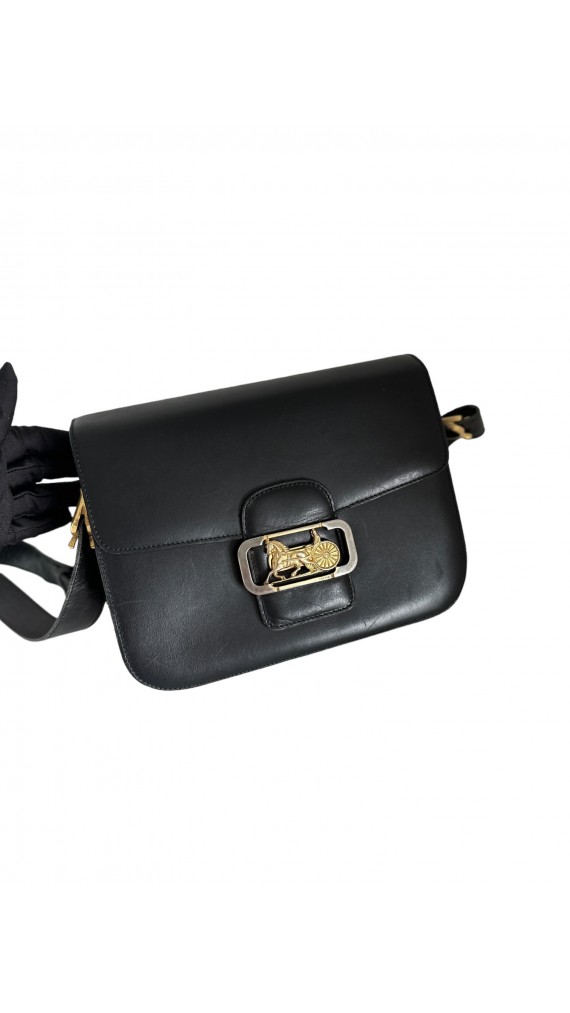 Vintage Celine Box Shoulder Bag